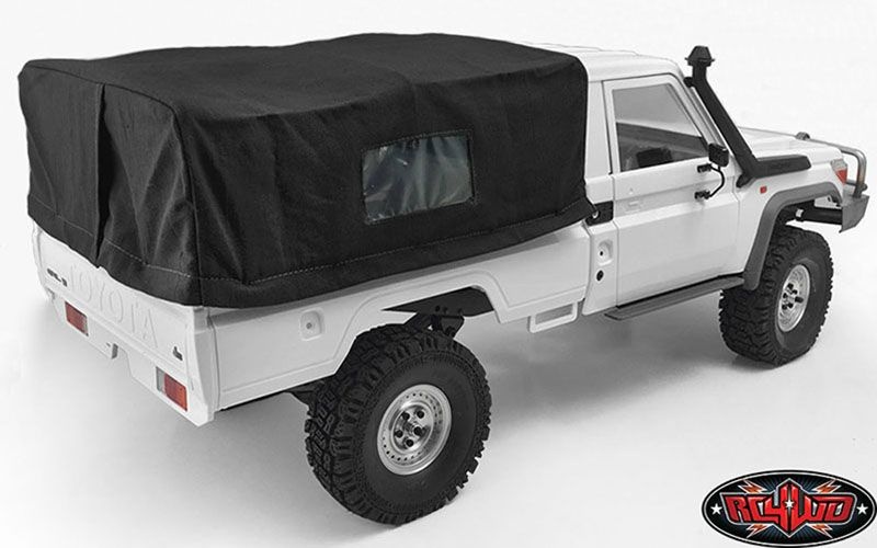 RC4WD Bed Soft Top w/Cage for Land Cruiser LC70 (Black) VVV-C0404