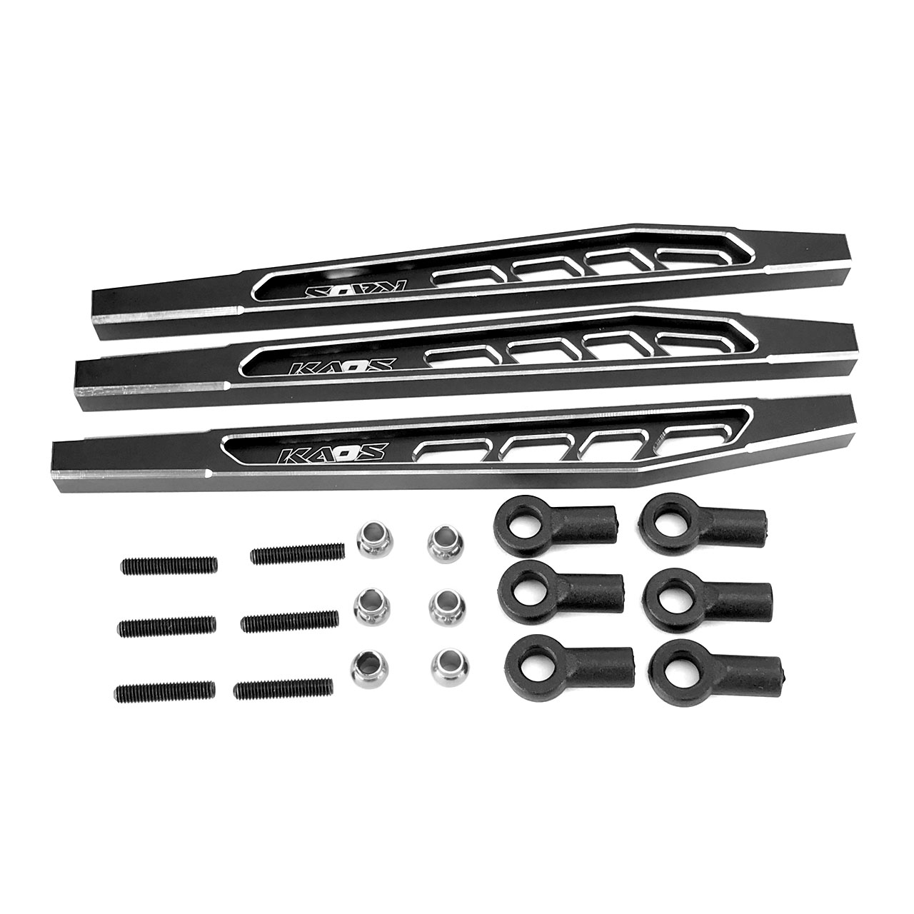 CEN-Racing Rear Upper & Lower Suspension Links (117mm, cnc aluminum, bl CKD0374