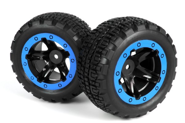 BLACKZON Slyder ST Reifen & Felgen montiert 2St. (Schwarz/Blau) 540109
