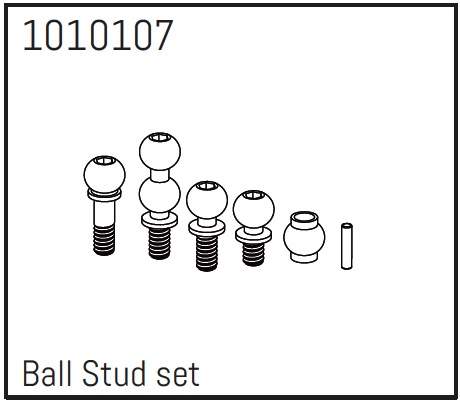 Hobby Plus Ball Stud Set - PRO Crawler 1:18 240240