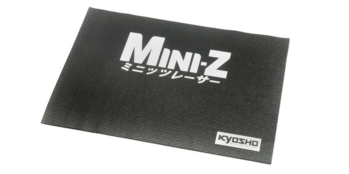 Kyosho SCHRAUBERMATTE PITMAT Mini-Z Schwarz (60x43cm) MZW122BK