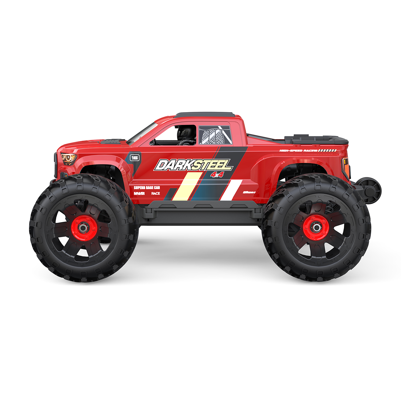 UDI RC Snowclaw Monster Truck Pro Brushless 1/16 Rot - Abbildung 2