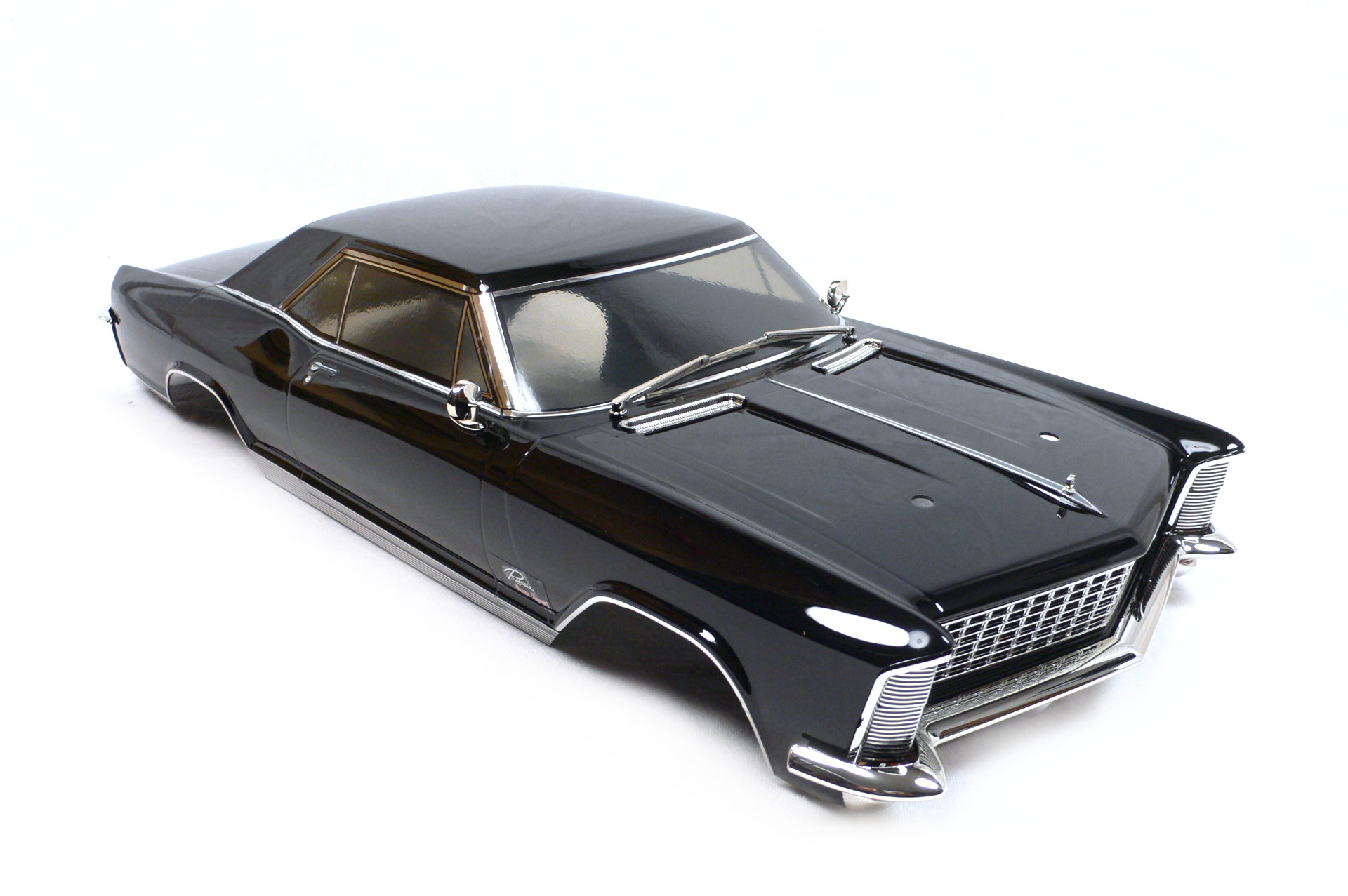 Kyosho Buick Riviera 1965 Regal Black  Karosserie 1/10 Schwarz (Fazer MK2L) FAB711BK
