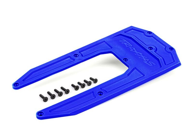 Traxxas Schutzplatte für Chassis blau 9623X