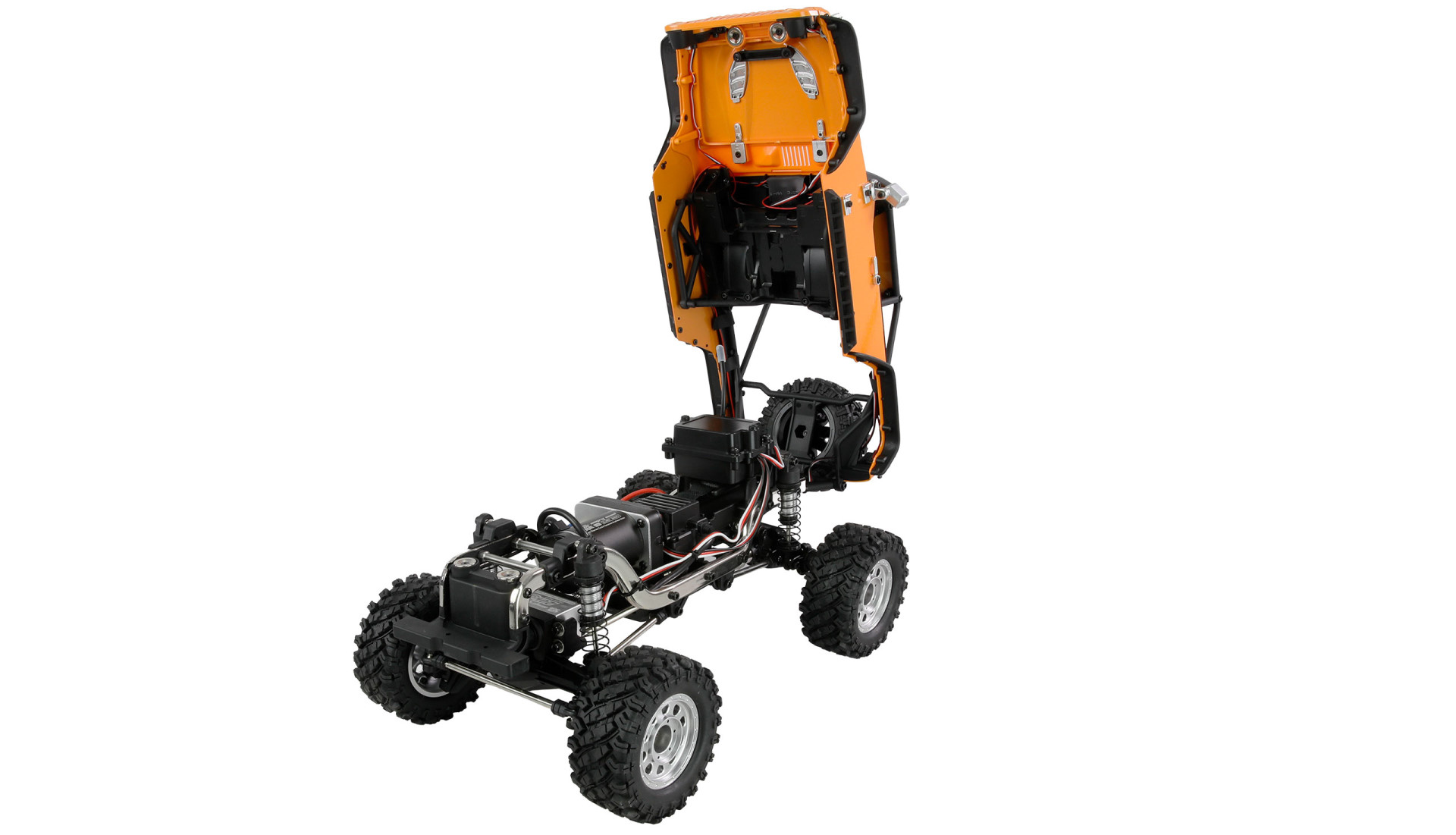 MJX Hyper GO 1/12 SC+ Scale Crawler Brushless FOC 1:12 RTR gelb 22702 - Abbildung 6