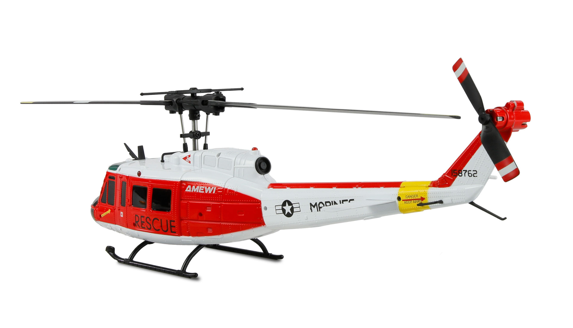 Amewi UH-1 Marine Brushless CP-Helikopter 6-Kanal 6G/3D RTF 25356 - Abbildung 2