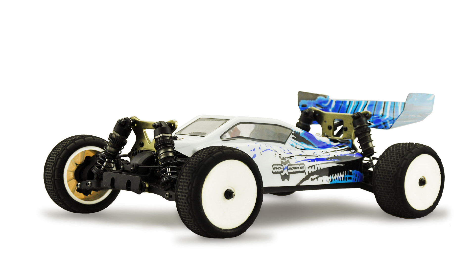 Amewi AMXRacing EVO-X 6000 Blau Brushless Buggy 4WD 1:10 22254