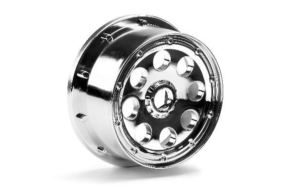 HPI OUTLAW FELGE CHROM (120x60mm/-4mm OFFSET/2ST) 3333