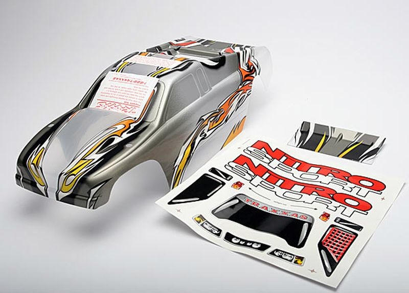 Traxxas BODY, NITRO SPORT, PROGRAPHIX 4512