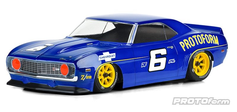 Protoform ProLine 1969 Chevrolet Camaro Z28 Clear Body 1562-40