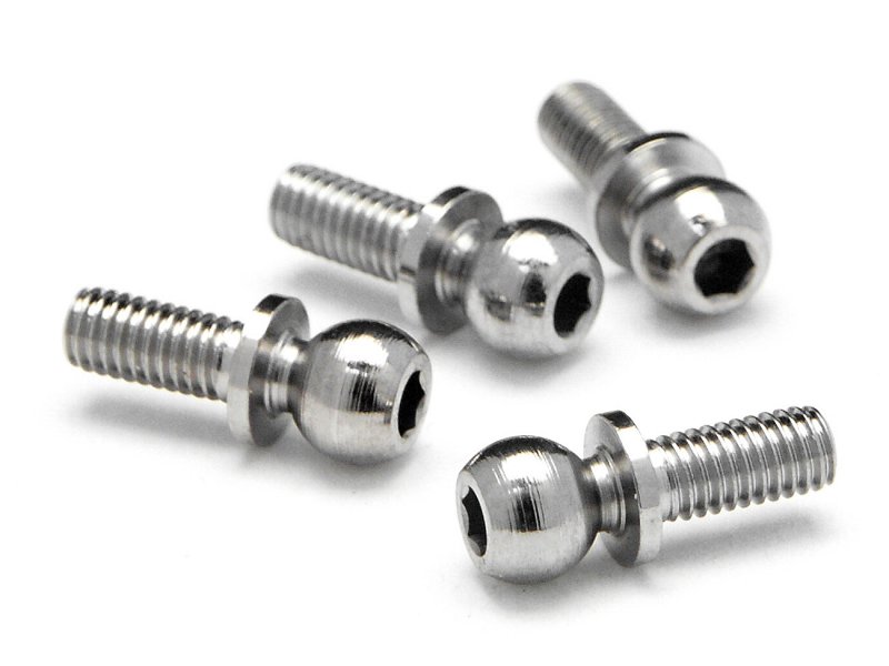 HPI Kugelkopf 4.7X6.5mm (2mm Innensechsk./4St) 86196 - Abbildung 1