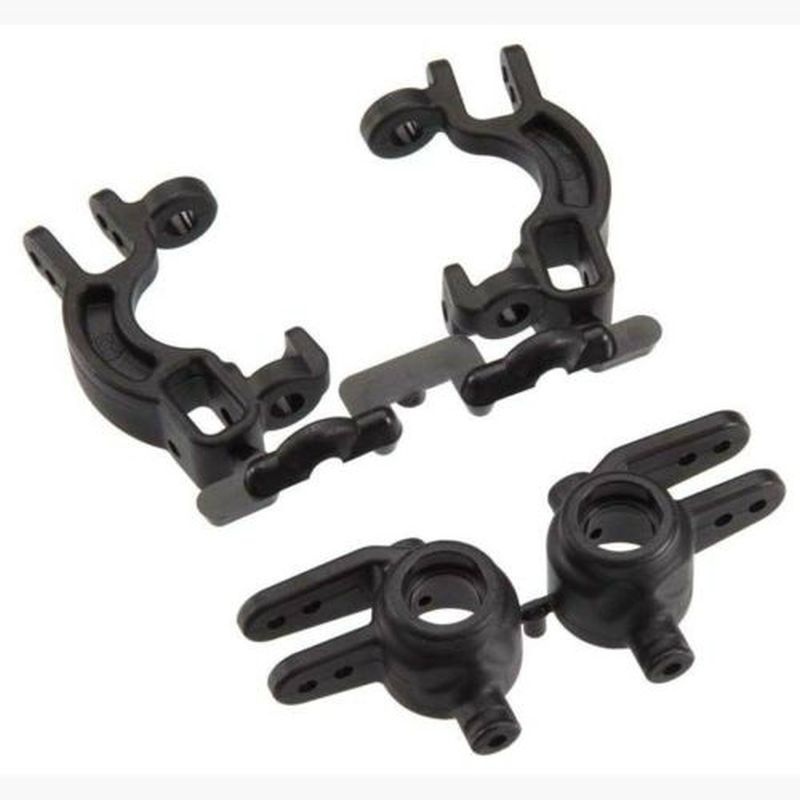 RPM Nachlaufblöcke + Lenkhebel TRX Slash 4x4 & Rustler 4x4 73592 - Abbildung 1