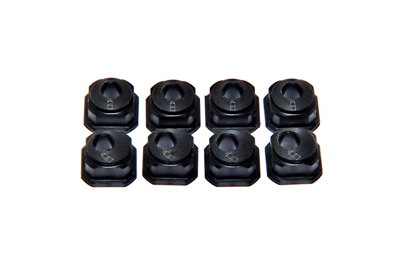 HoBao NEW VS2 REAR ARM HOLDER POM PILL INSERTS SET (1 DEG) OP-0178