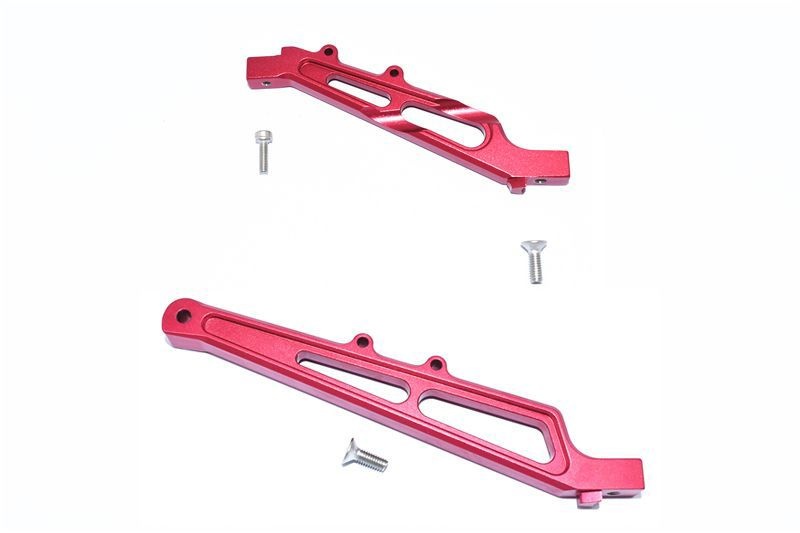 GPM Alu Chassisverstärkung v/h rot ARRMA Limitless, Infraction 6s MAF016FRR