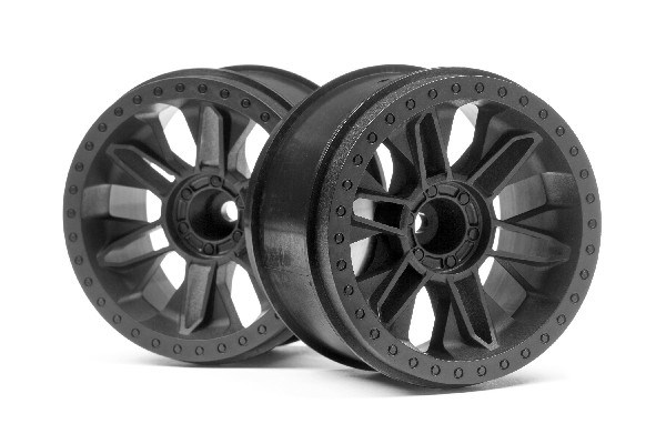 HPI 6-Shot ST Felge (schwarz/2St) 116528