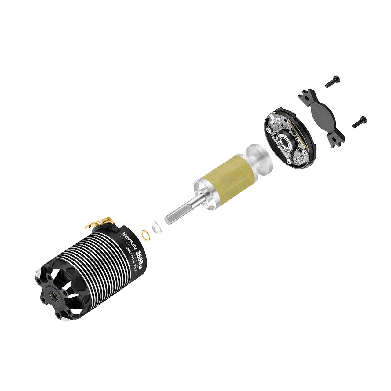 Hobbywing Xerun 3660SD G3 Brushless Motor 3200kV Sensored 5mm Welle 30401153