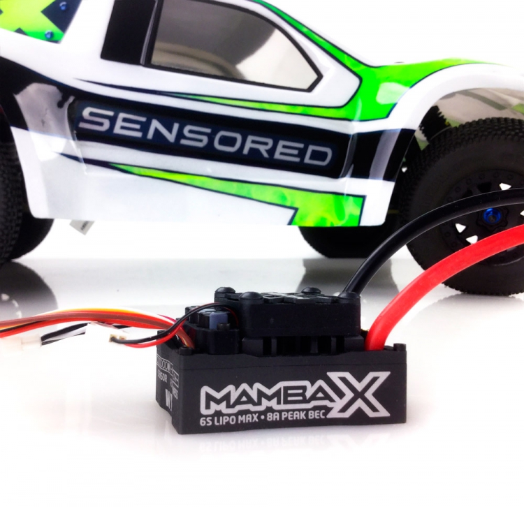 Castle Mamba X SCT ESC Combo mit 1410-3800KV Sensored Motor 010-0161-00