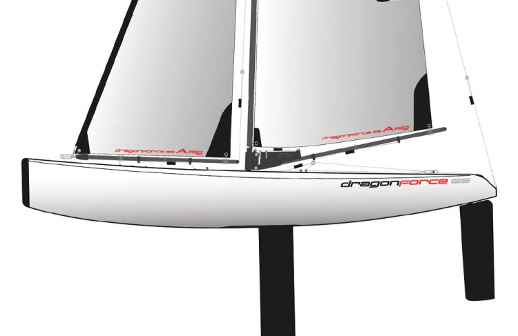 Joysway Dragon Force 65 V8 RTR Segelboot mit RC-Anlage 8815V8 - Abbildung 3