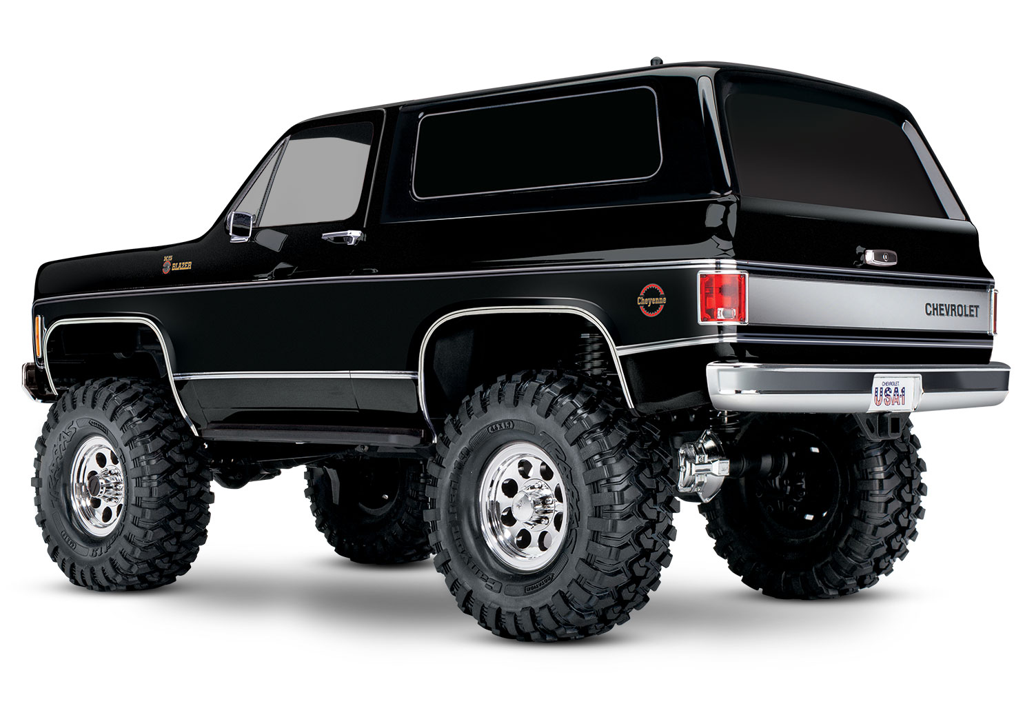 Traxxas TRX-4 Chevy Blazer 4x4 Schwarz Crawler 1/10 4WD Clipless 82276-4 - Abbildung 2