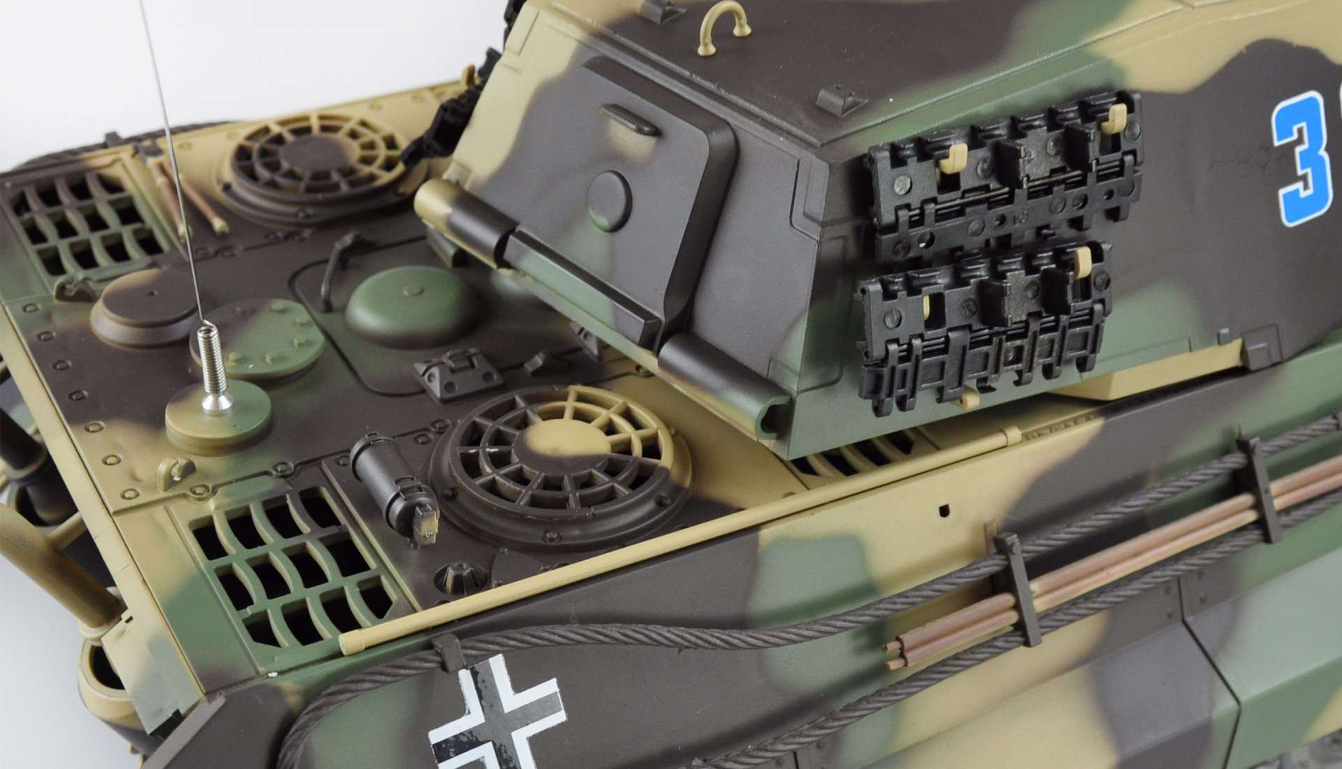 Amewi Königstiger Henschelturm 1:16 Professional Line IR/BB 23110 - Abbildung 5