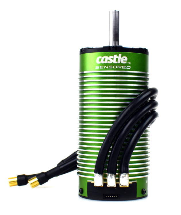 Castle Brushless Motor Sensored Inrunner 4-pole 2028-800KV 1/5 060-0064-00