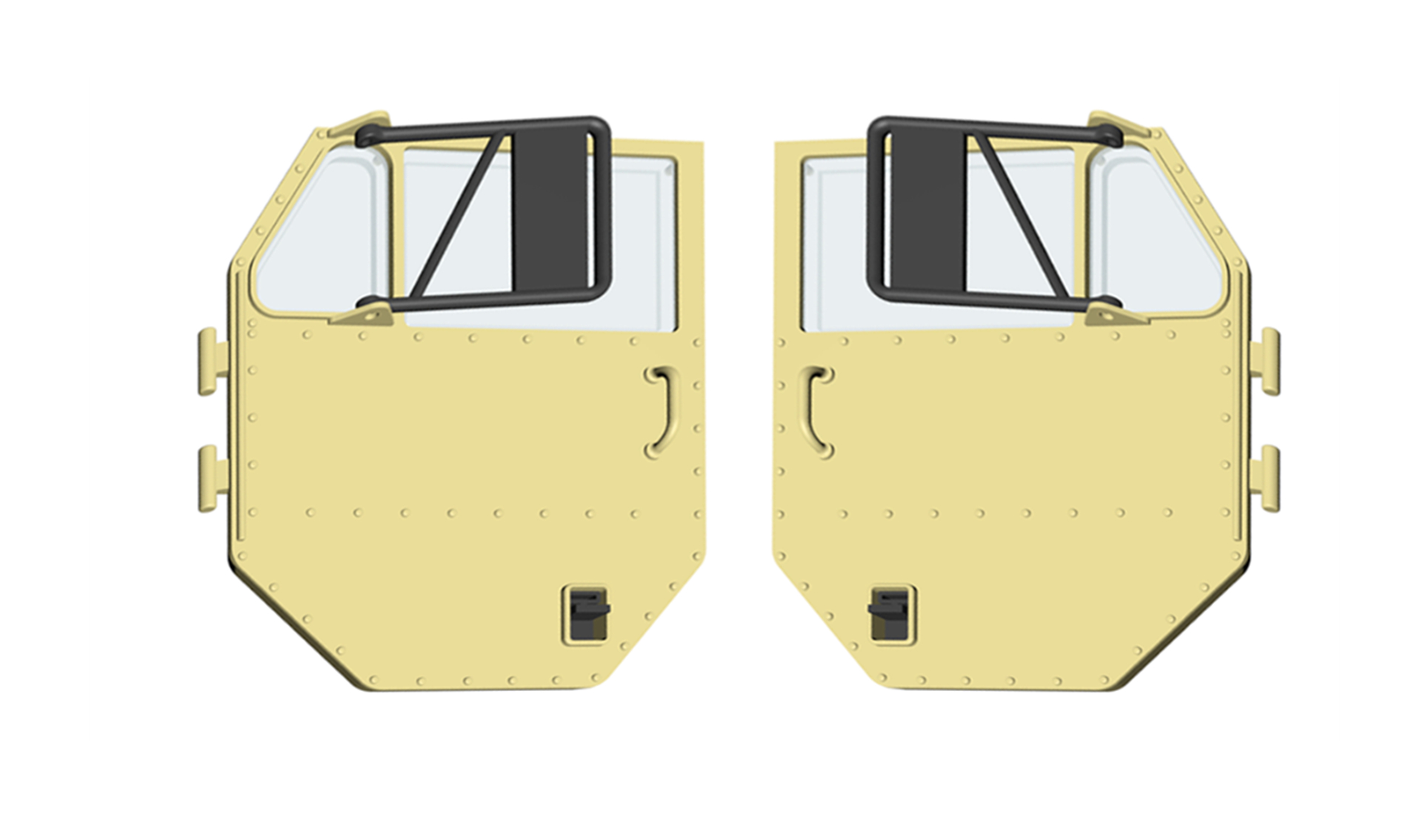 Amewi Türen, Fahrerkabine sand für 8x8 Truck T022