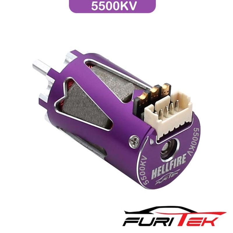 FURITEK Hellfire 1410 5500kv Sensored brushless motor - Purple color Motor & Accessories Mini Z FUR-2199