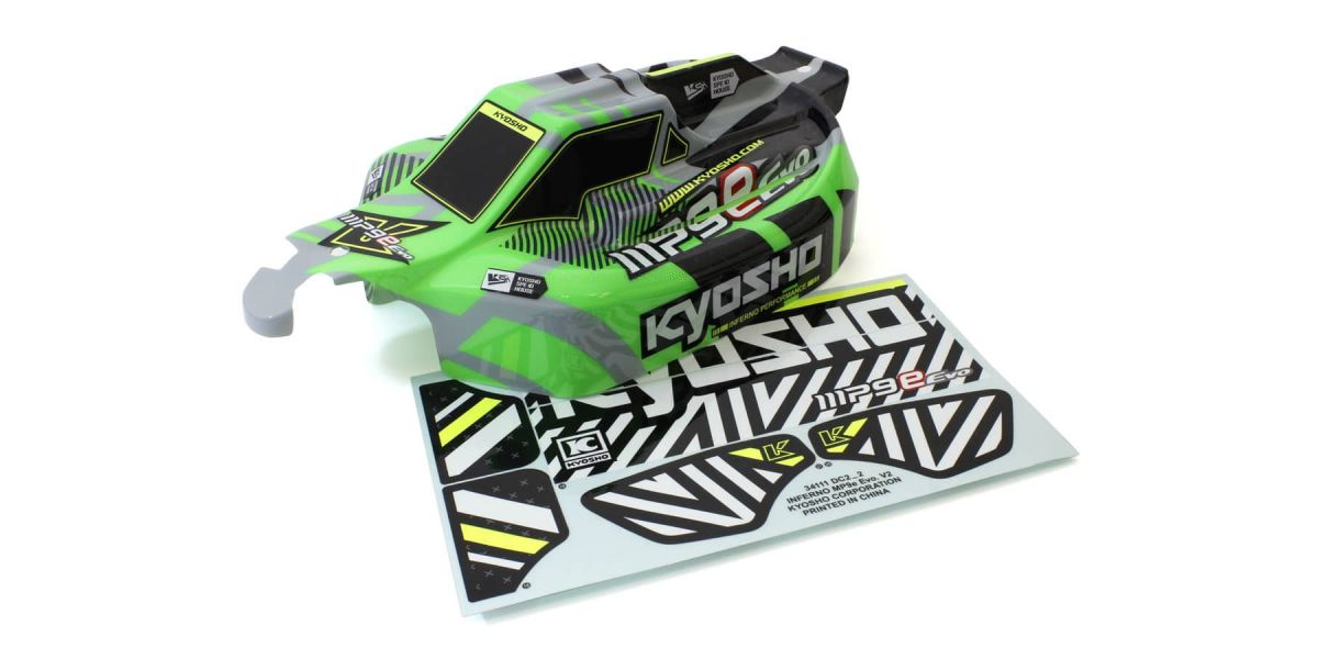 Kyosho Karosserie Kyosho 1:8 Inferno MP9e EVO RS V2 (Lackiert) IFB118GR