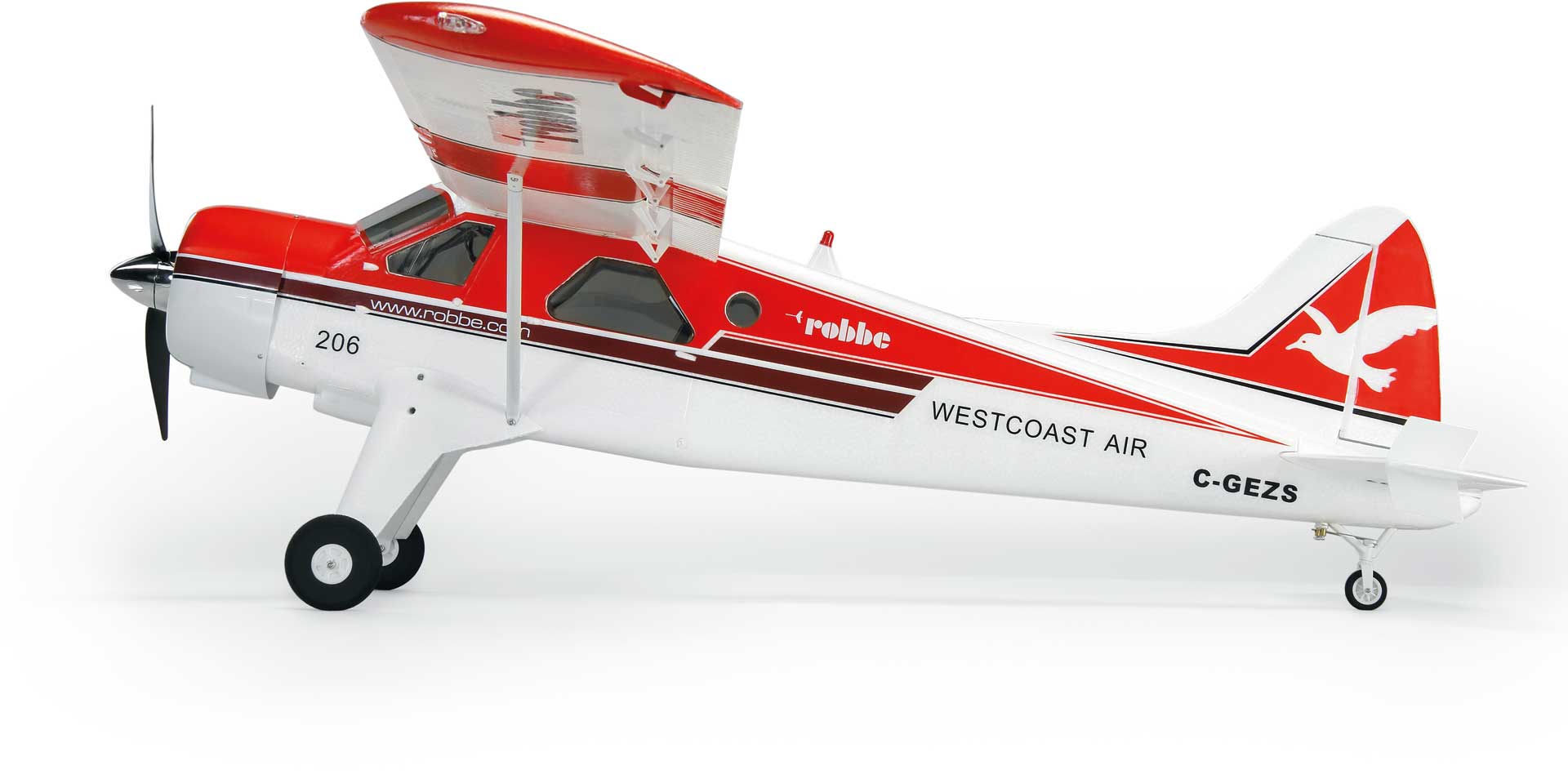 Robbe DHC-2 BEAVER "AIR BEAVER" ROT PNP 2612
