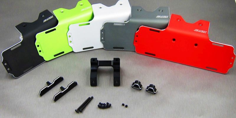 SAMIX Akkuhalterung einstellbar vorn für Axial SCX10 SCX-6035