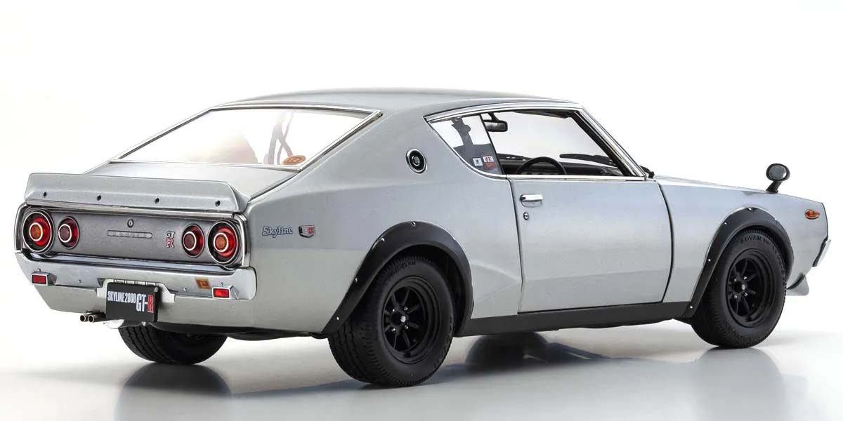 Kyosho 1:18 Nissan Skyline 2000 GT-R (KPGC110) 1973 Silver 08255S - Abbildung 2