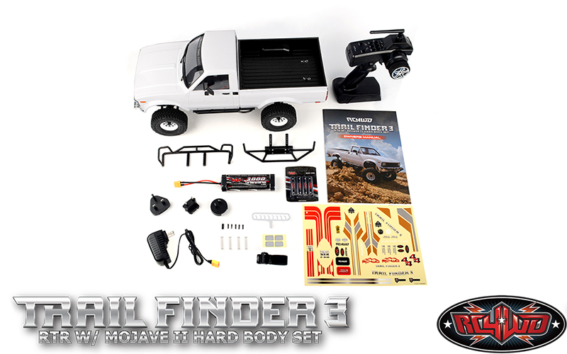 RC4WD Trail Finder 3 RTR w/Mojave II Body Set Z-RTR0045