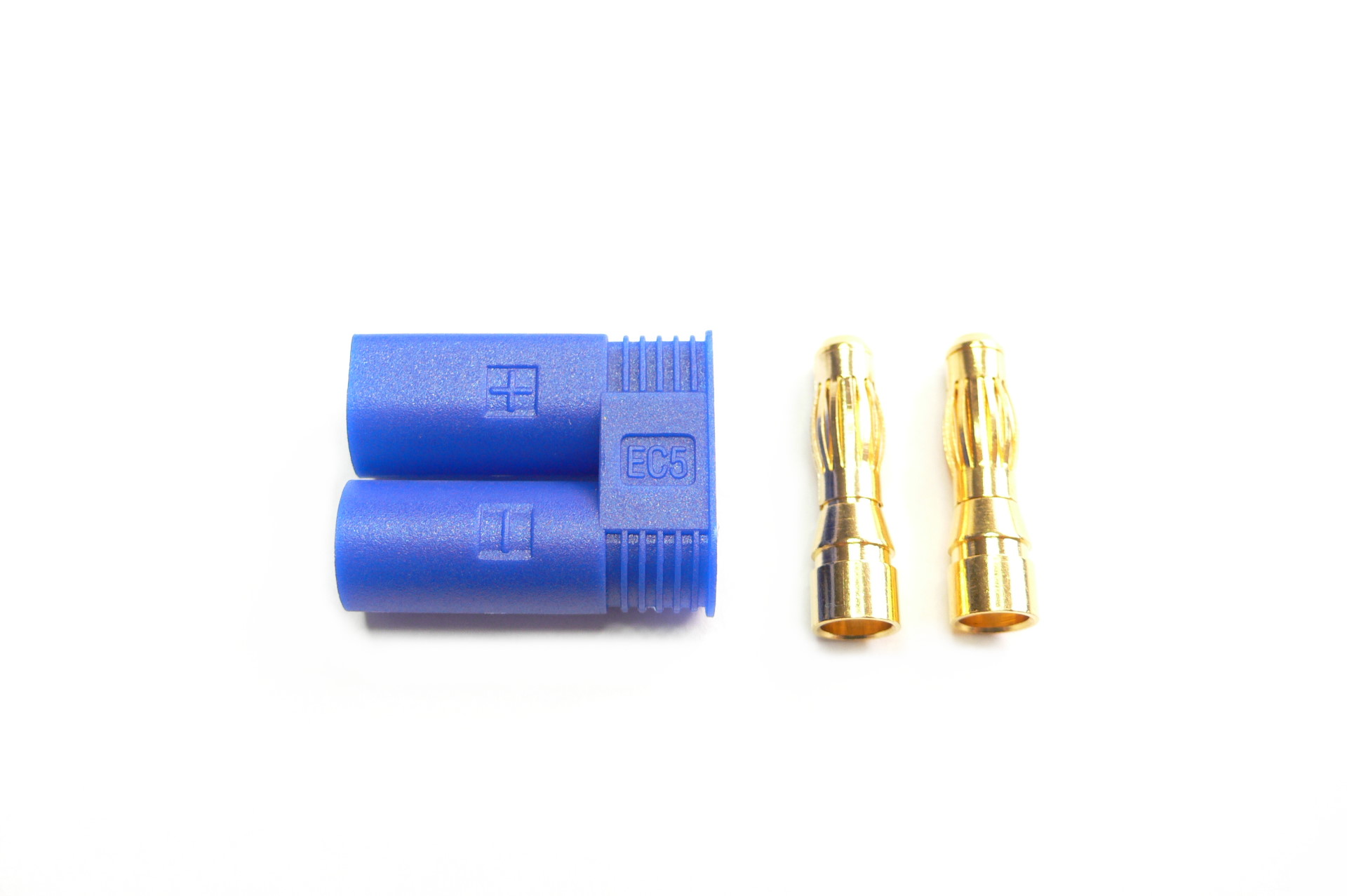 EC5 Goldkontakt Stecker Goldstecker 5mm Reglerseitig male männchen lose - Abbildung 1