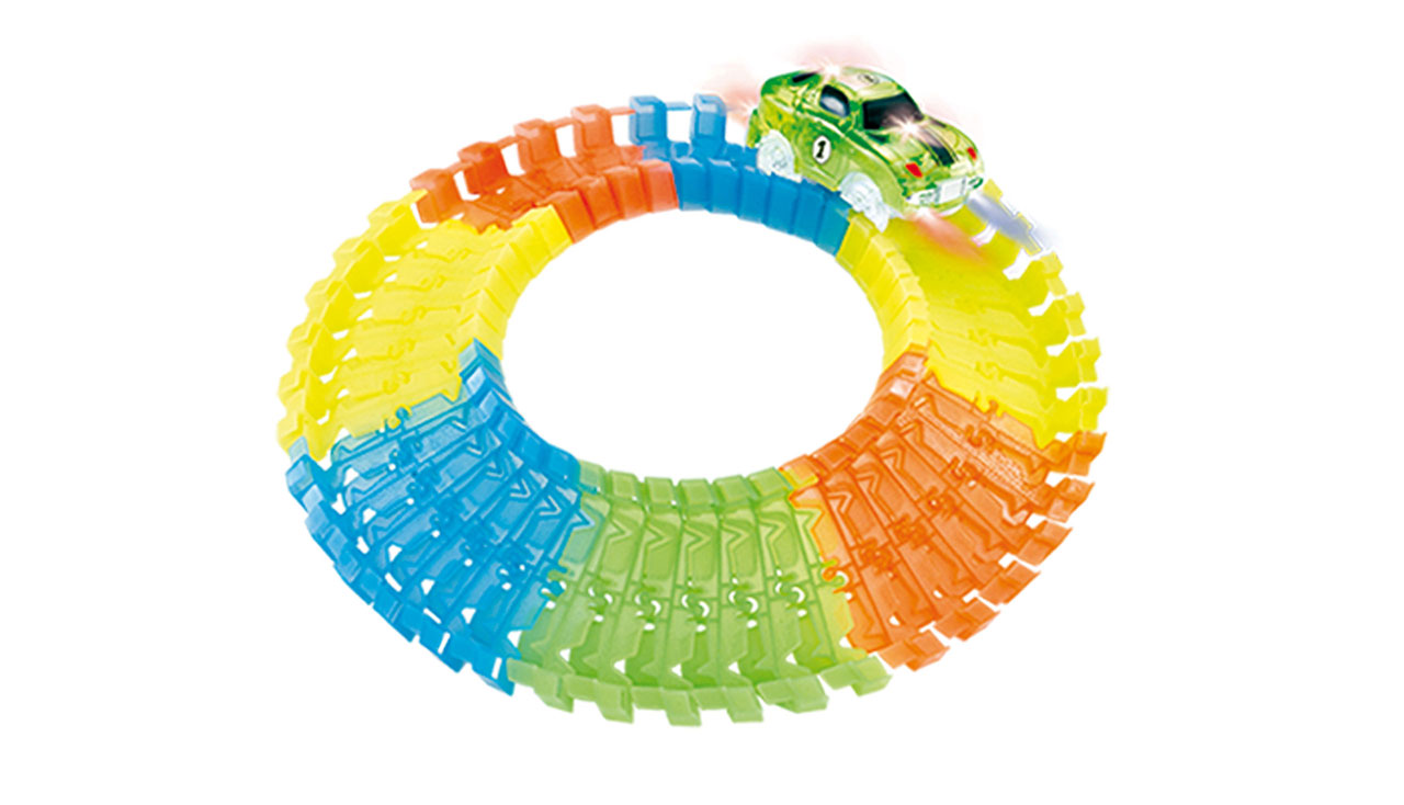 Amewi Magic Traxx Looping- Bahn 99-teilig, fluoreszierend 100655