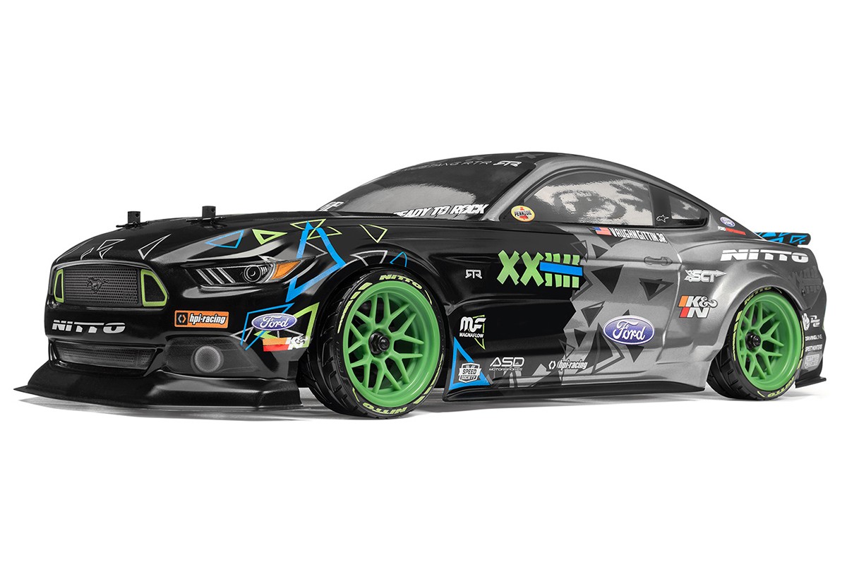 HPI RS4 Sport 3 Drift Vaughn Gittin JR Ford Mustang 115984