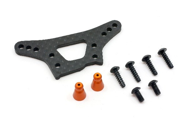 HPI Dämpferbrücke vorne (Kohlefaser/3.0mm/Cup Racer) 87089