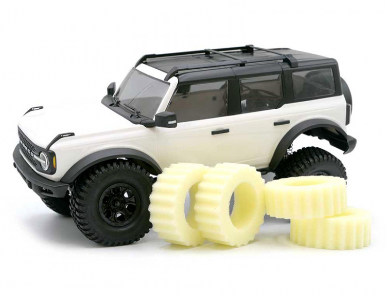 Crazy Crawler LaserFoam 1.0 R52x19 Heavy Duty for TRX-4M (4) CYC151