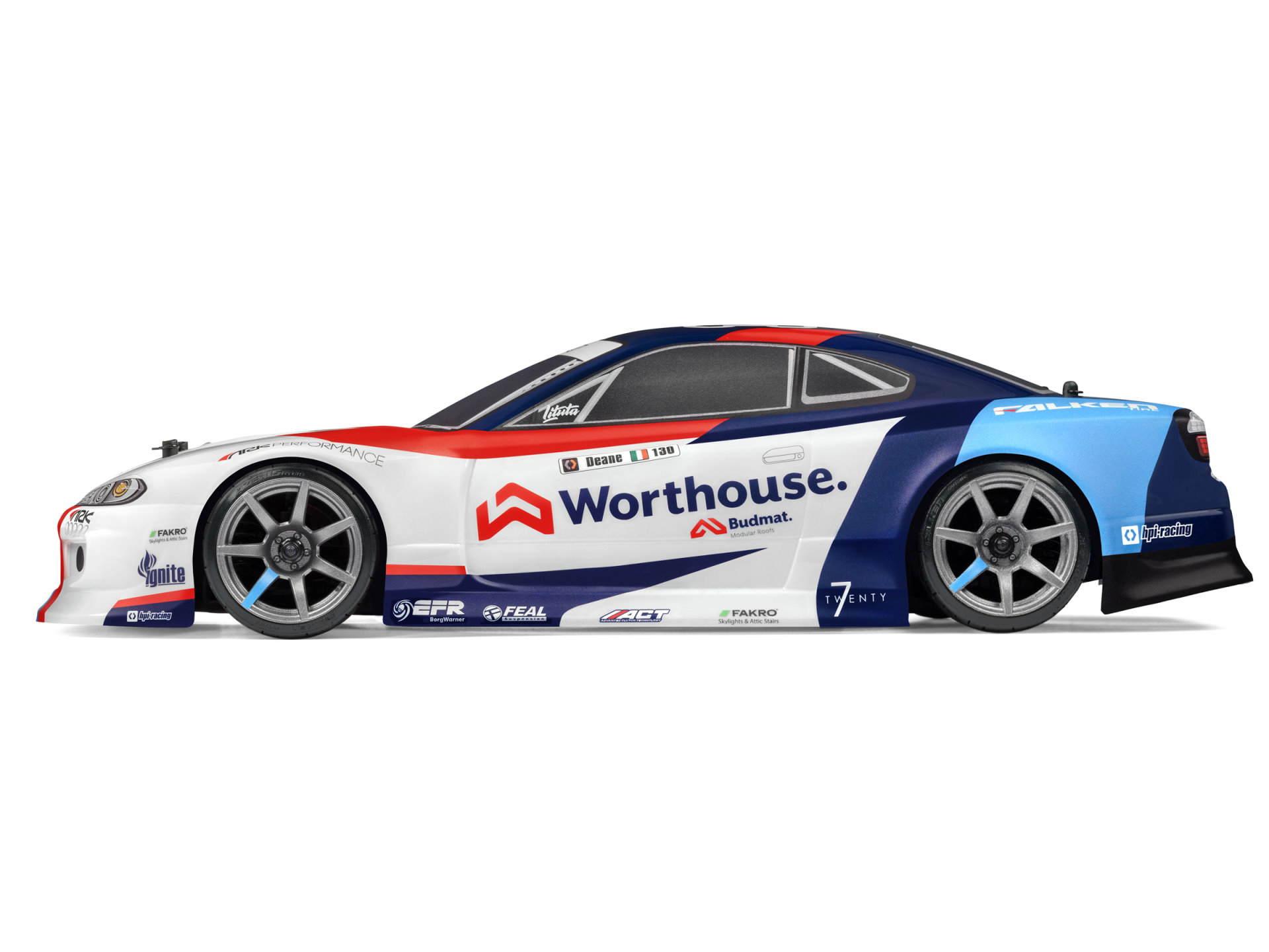 HPI 1:10 R/C RS4 Sport 3 Drift Worthouse James Dean Nissan S15 120097 - Abbildung 1