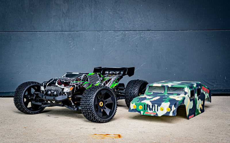 Absima 1:8 Truck "TORCH/GUARDIAN 2in1" green/black 4S RTR 13103G-BLACK