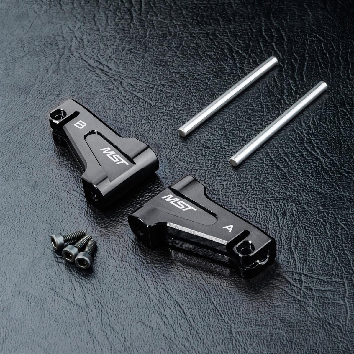 210575BK RMX 2.0 Alum. upper arm set (black)