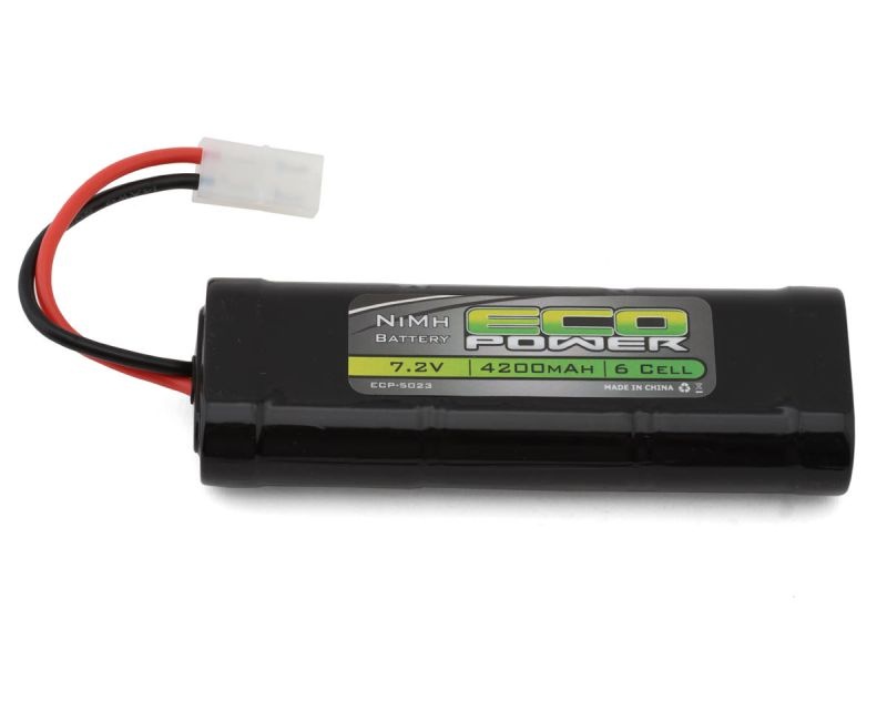 EcoPower 7.2V/4200mAh 6-Cell NiMh Stick Pack Batterie mit Tamiya Stecker ECP-5023