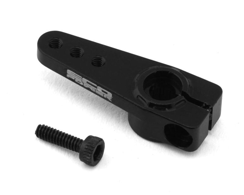 EcoPower Mini CNC-Aluminium Servo Horn klemmbar schwarz 20T ECP-3111