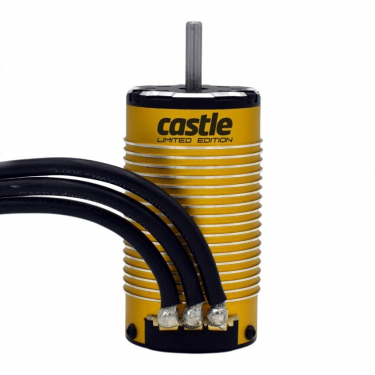 Castle Combo Cobra 8 2-6S ESC & 1515-2200kV Sensored Motor Limited Edition Gold 010-0172-04