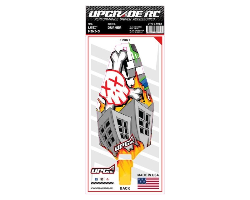 Upgrade RC Chassis Protector (Burner) (1) für Losi Mini-B