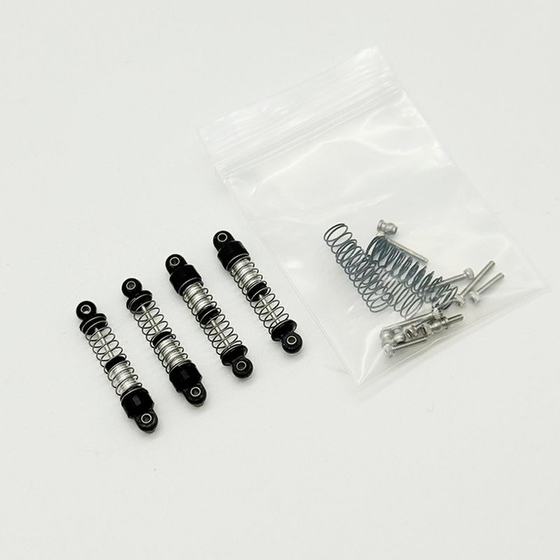 FURITEK Aluminium Öldruck-Stoßdämpfer 25mm für Titan 1/30 Buggy & SCX30 FUR-2781