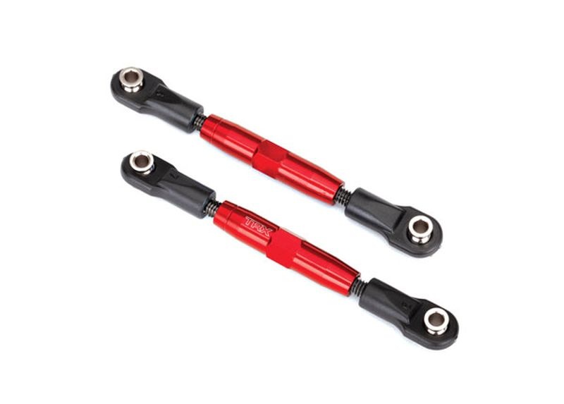 Traxxas L/R Gewindestange Camber 83mm vo Alurohr rot eloxiert 3643R