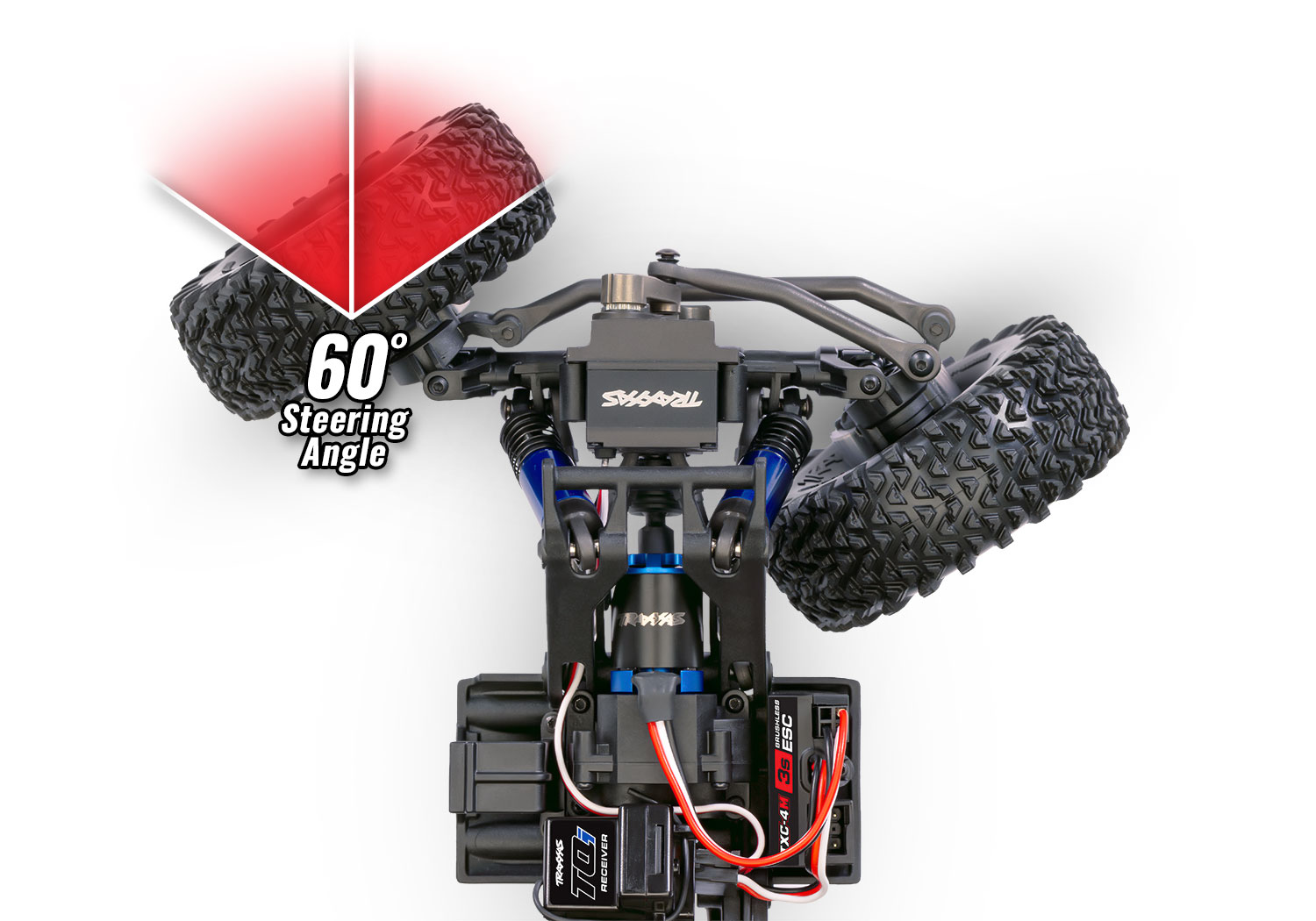 Traxxas TXC-4M Extreme Brushless Crawler 1/18 RTR orange RTR m. Akku&Lader 120074-1-ORNG - Abbildung 8
