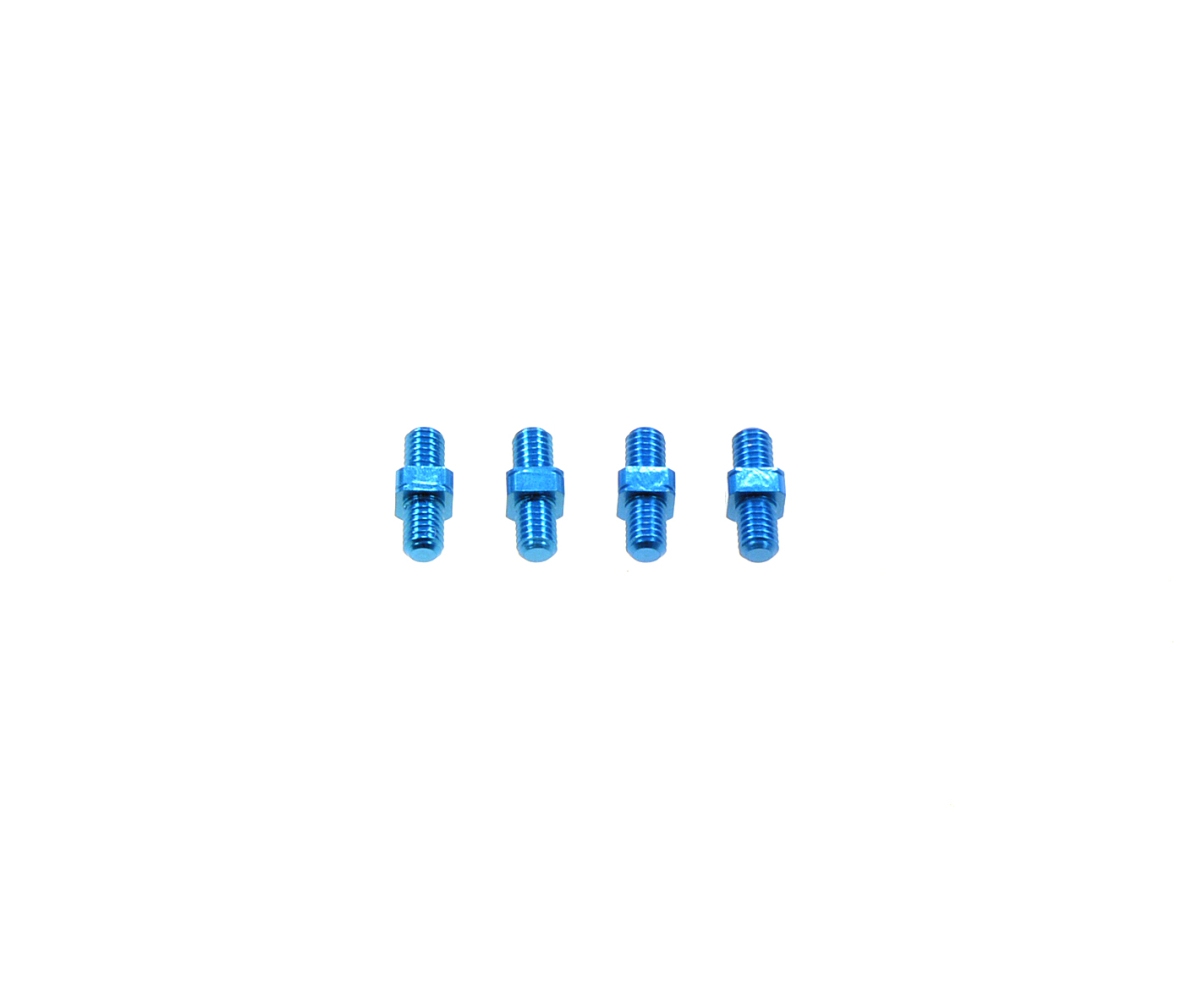Tamiya 53892 Spannachse 3x10mm (4) Blau 300053892