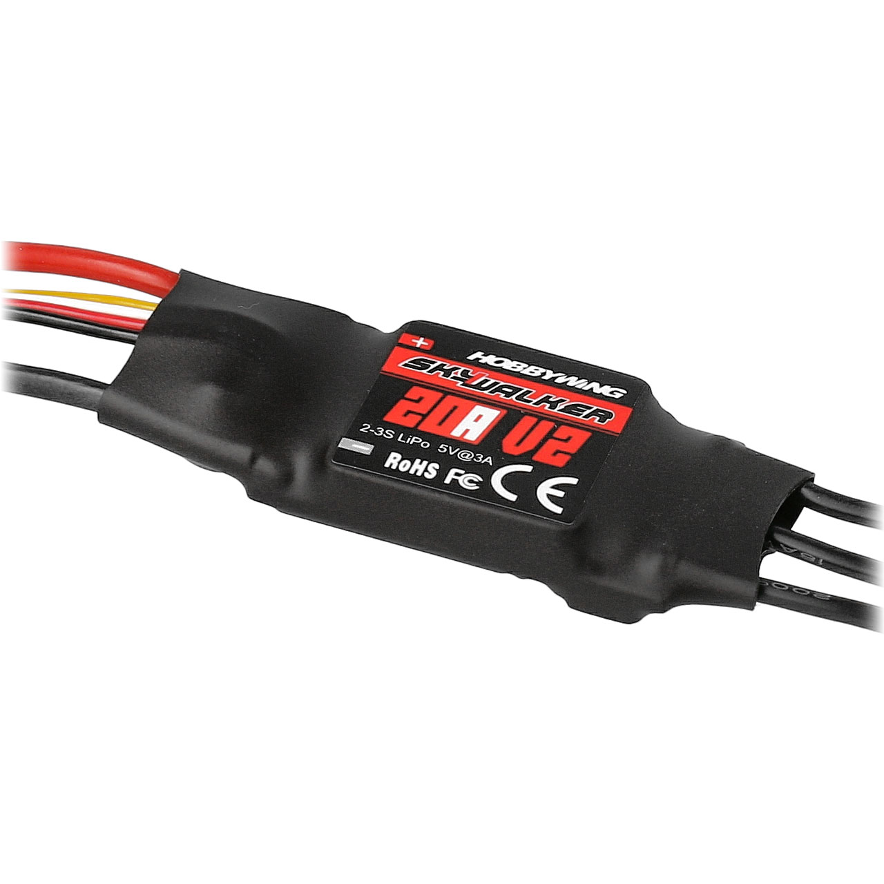 Hobbywing Skywalker V2 20A 1-4s, 2A BEC 30205200