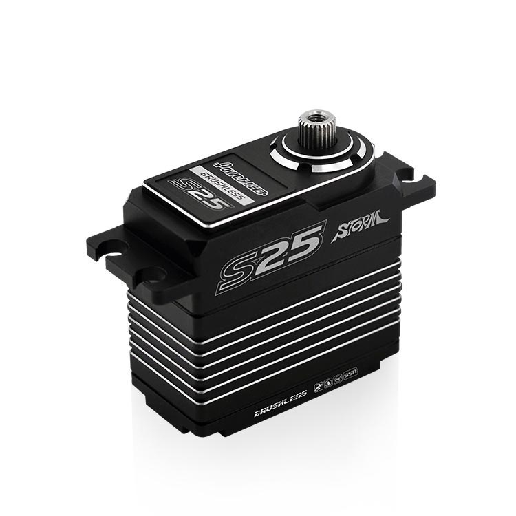 Power HD Servo S25 HV,MG, Brushless, caja alu, SSR (25 KG/0.06 SEC) HD-S25